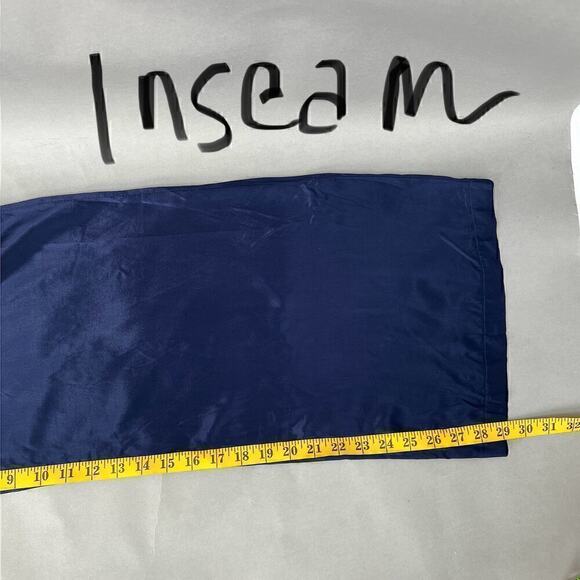 Badgley Mischka Navy Sequin Jumpsuit Womens 6 Formal Gala Evening - Picture 5 of 10